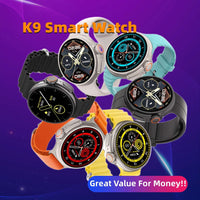 Thumbnail for New K9 Smart Watch 1.39 Round Screen Encoder True Screw Clip Wireless Charging NFC Offline And Payment Function