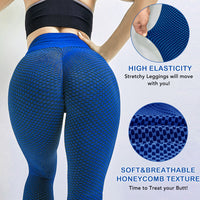 Thumbnail for TIK Tok Leggings Women Butt Lifting Workout Tights Plus Size Sports High Waist Yoga Pants